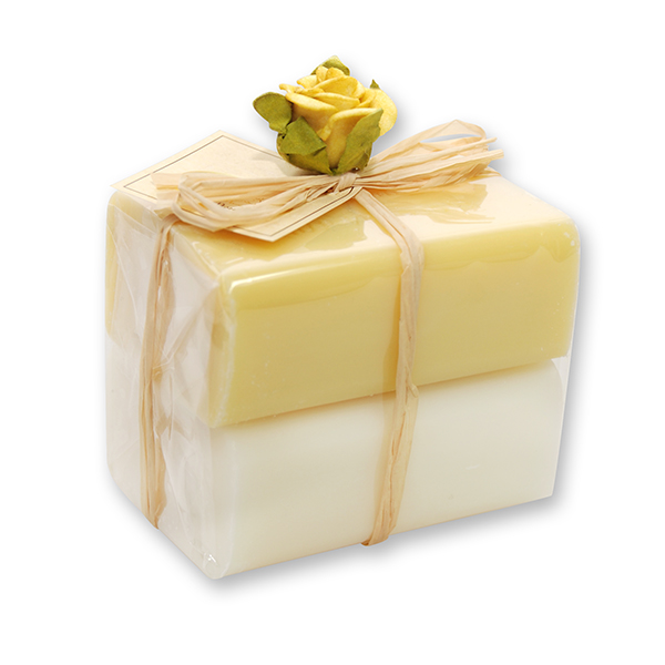 Schafmilchseife eckig 100g 2er verpackt, Classic/Weihrauch 