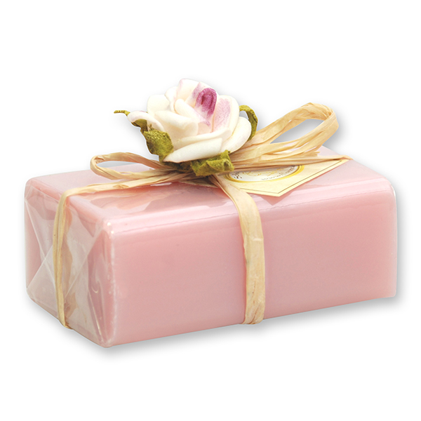 Schafmilchseife eckig 100g 1er verpackt, Magnolie 