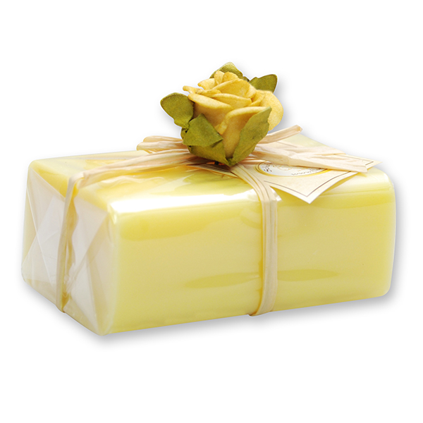 Sheep milk soap square 100g 1 piece packed, Chamomile 