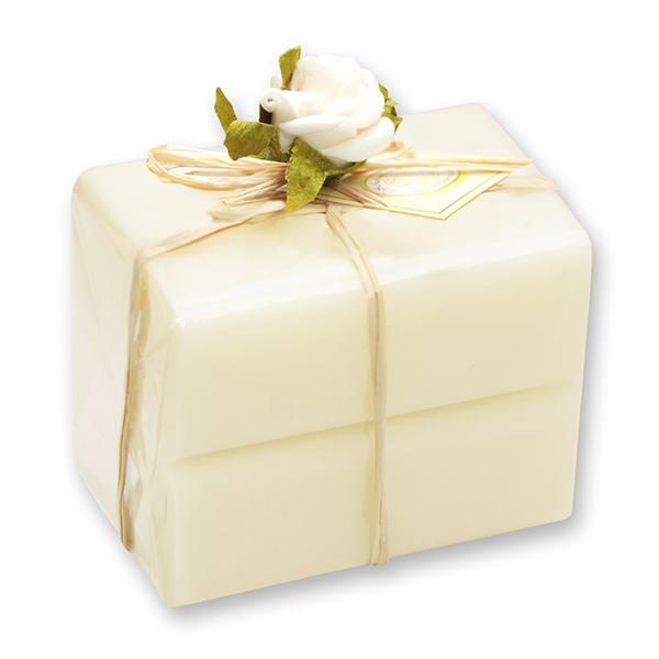 Milchseife eckig 100g 2er verpackt, Classic/Ziegenmilch 