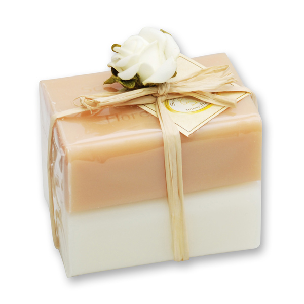 Schafmilchseife eckig 100g 2er verpackt, Classic/Zirbe 
