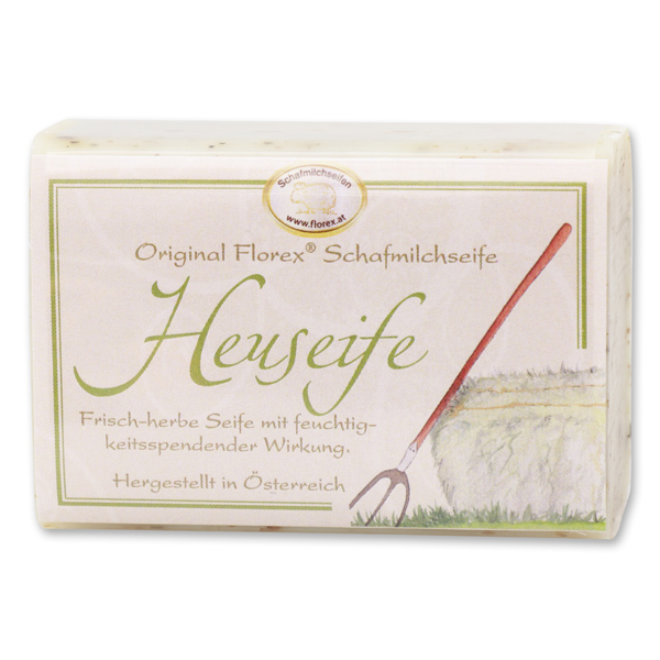 Sheep milk soap square 100g classic, Hay 