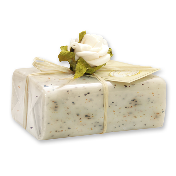 Sheep milk soap square 100g 1 piece packed, Hay 