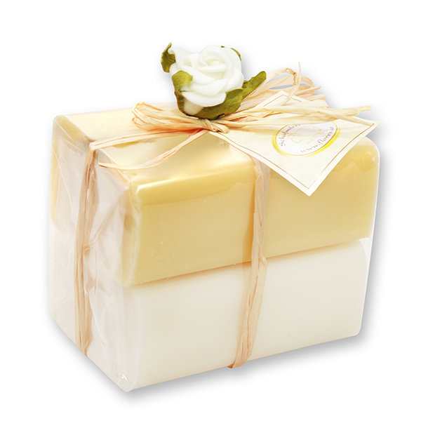 Sheep milk soap square 100g 2 pieces packed, Classic/marmot fat 