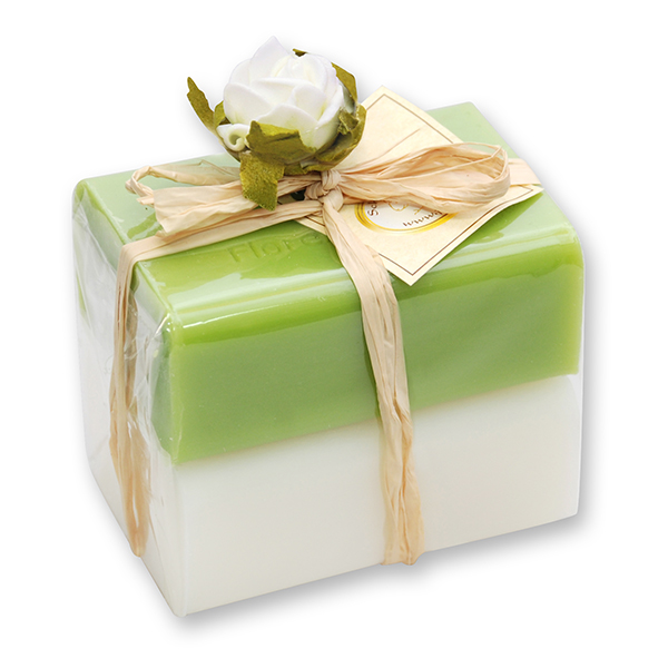 Sheep milk soap square 100g 2 pieces packed, Classic/jojoba oil 