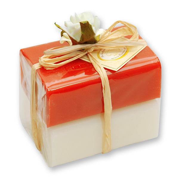 Sheep milk soap square 100g 2 pieces packed, Classic/rowan berry 