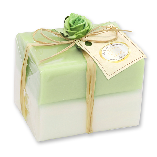 Sheep milk soap square 100g 2 pieces packed, Classic/patchouli 