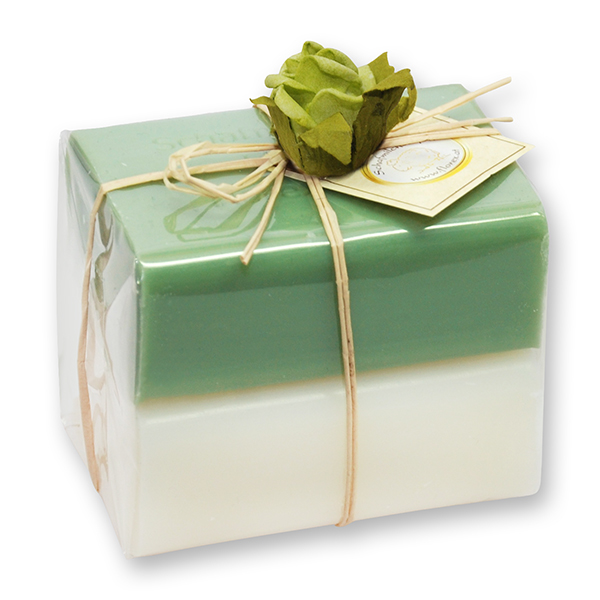 Sheep milk soap square 100g 2 pieces packed, Classic/laurel 