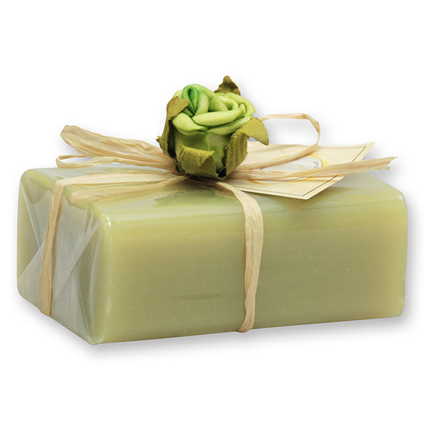 Sheep milk soap square 100g 1 piece packed, Elderflower 