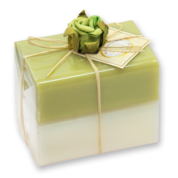 Sheep milk soap square 100g 2 pieces packed, Classic/elderflower 