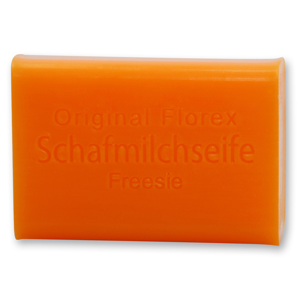 Sheep milk soap square 100g, Freesia 