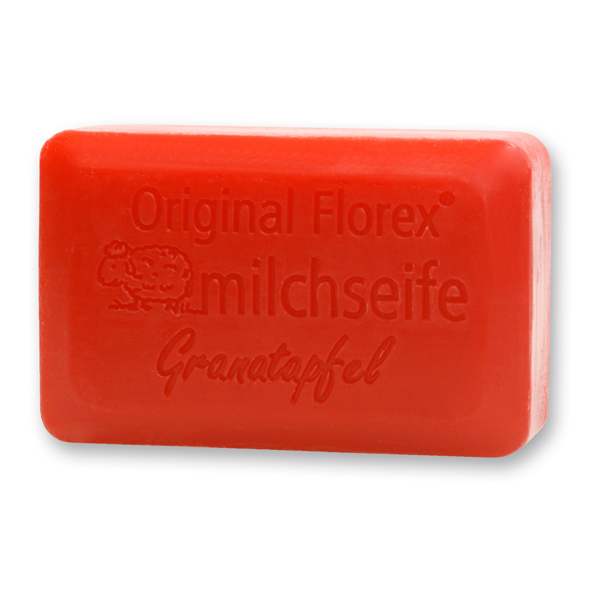 Schafmilchseife Luxus 100g, Granatapfel 