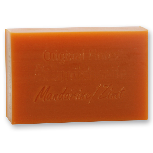 Sheep milk soap square 150g, Tangerine-cinnamon 