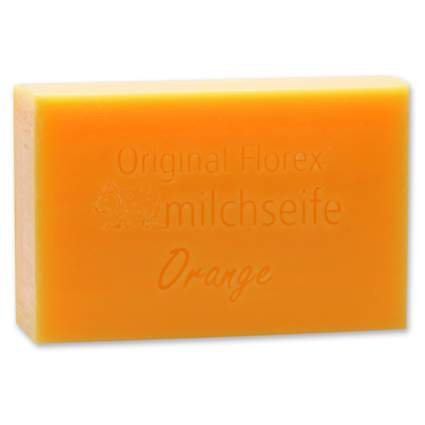 Sheep milk soap square 150g, Orange 