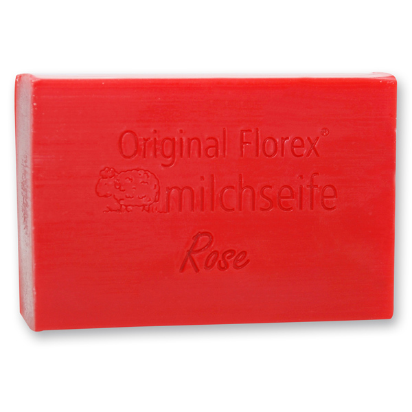 Sheep milk soap square 150g, Rose 