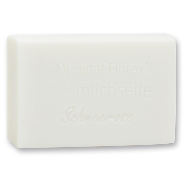 Schafmilchseife eckig 150g, Schneerose 