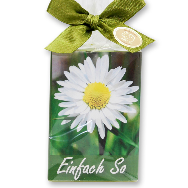 Sheep milk soap 150g in a cellophane bag "Einfach so", Verbena 