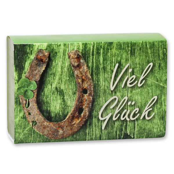 Sheep milk soap 150g "Viel Glück", Olive Oil 