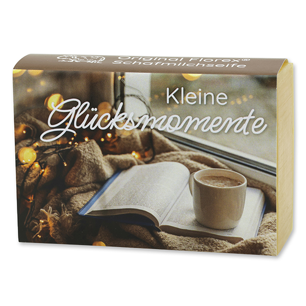 Sheep milk soap 150g "Kleine Glücksmomente", Swiss pine 