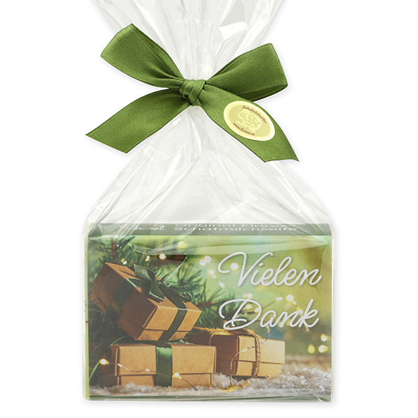 Sheep milk soap 150g in a cellophane "Vielen Dank", Verbena 