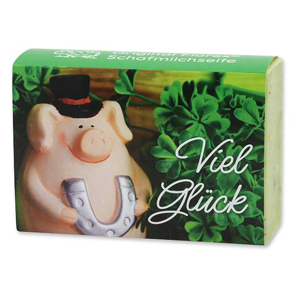 Sheep milk soap 150g "Viel Glück", Verbena 