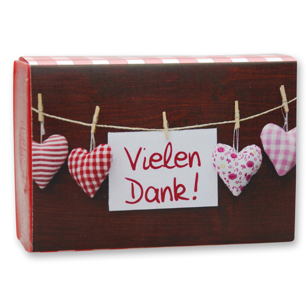 Sheep milk soap 150g "Vielen Dank", Rose 