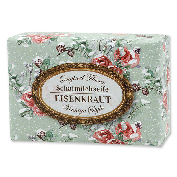 Sheep milk soap 150g "Vintage motif 217", Verbena 