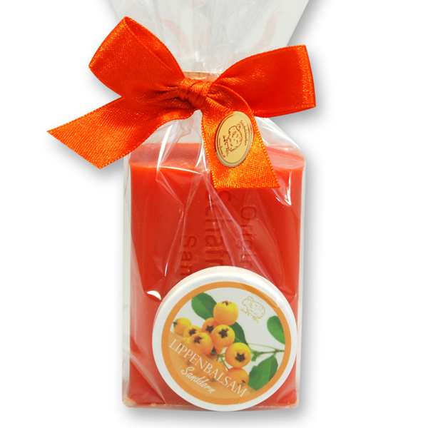 Care set 2 pieces in a cellophane bag, Sea buckthorn 