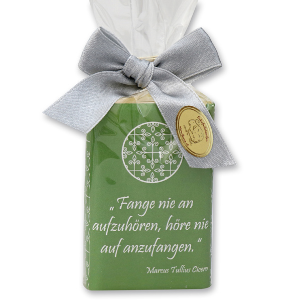 Sheep milk soap 100g "Motive Dominus" in a cellophane bag, Incense 