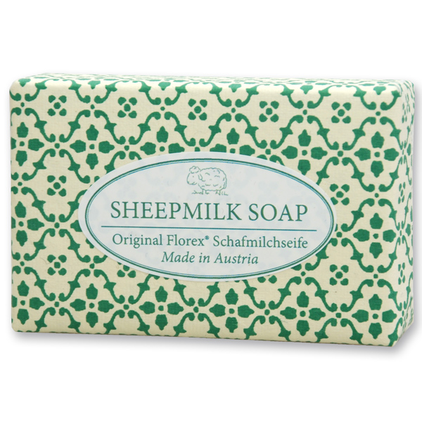 Sheep milk soap 150g "Light Green Edition", Apple 