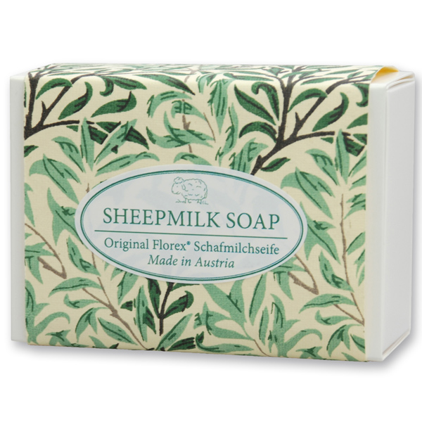 Sheep milk soap 150g in a box "Light Green Edition", Verbena 