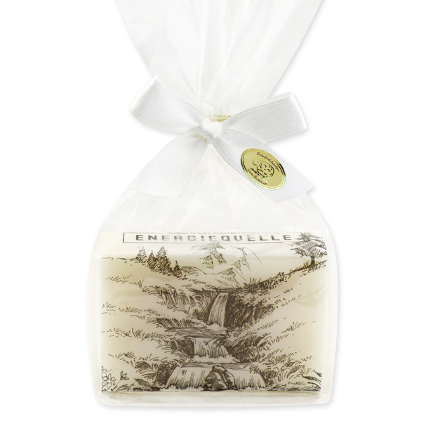 Sheep milk soap 150g in a cellophane "Energiequelle", Edelweiss 