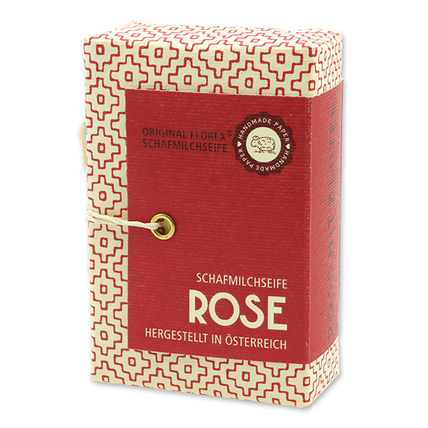 Sheep milk soap 150g "Special Edition", Rose with Petals 