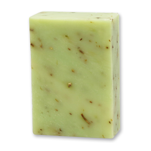 Cold-stirred soap 100g with sheep milk, Verbena 