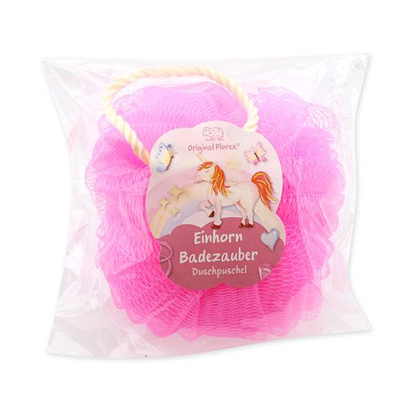 Shower sponge "Einhorn Badezauber", cyclam 