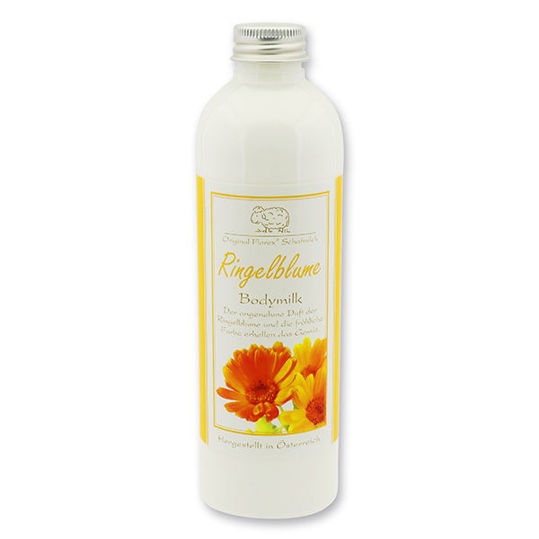 Bodymilk with organic sheep milk 250ml in the bottle, Marigold 