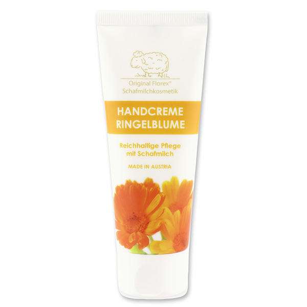 Handcreme mit biologischer Schafmilch 75ml, Ringelblume 