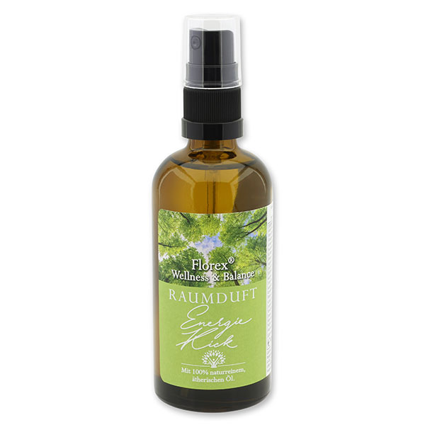 Raumduft-Spray 100ml, mit 100% ätherischem Öl, Energie Kick 