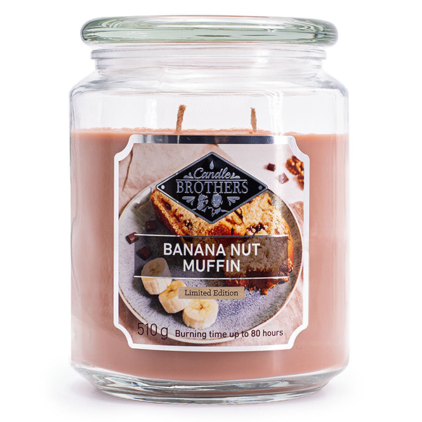 Candle Brothers 510g, Banana Nut Muffin 