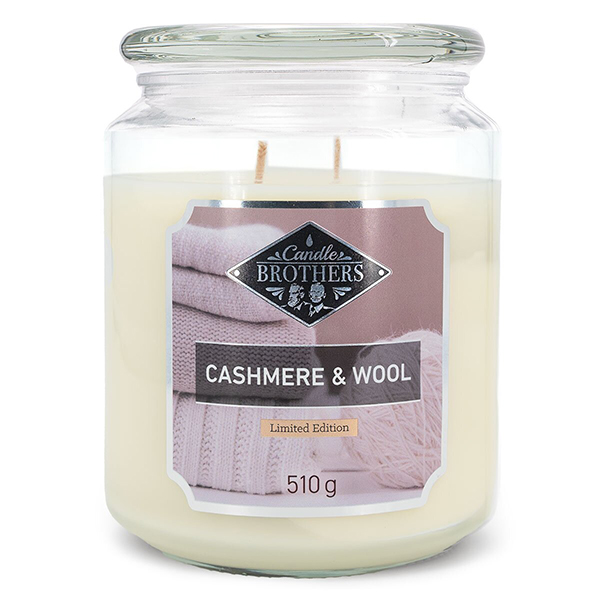 Candle Brothers 510g, Cashmere & Wool 