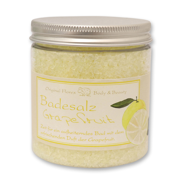 Bath salt 300g in a container classical, Grapefruit 