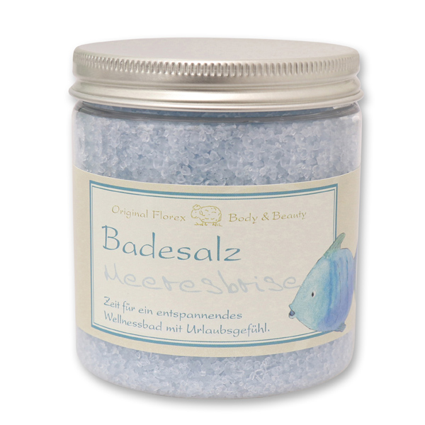 Bath salt 300g in a container classical, Sea breeze 