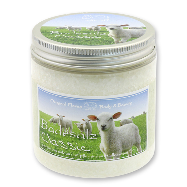 Bath salt 300g in a container modern, Classic 