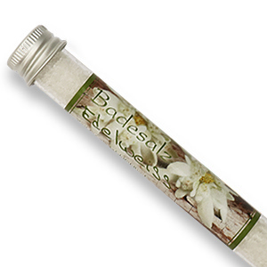 Bath salt 28g in a vial, Edelweiss 