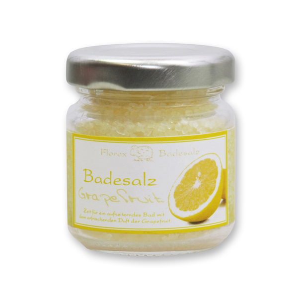 Badesalz 60g im Glas, Grapefruit 