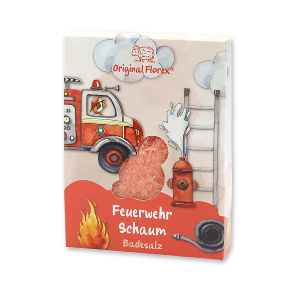 Bath salt 120g in a bag "Feuerwehr Schaum", Berry dream 