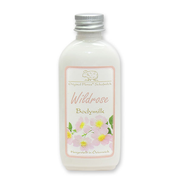 Bodymilk mit biologischer Schafmilch 75ml, Wildrose 