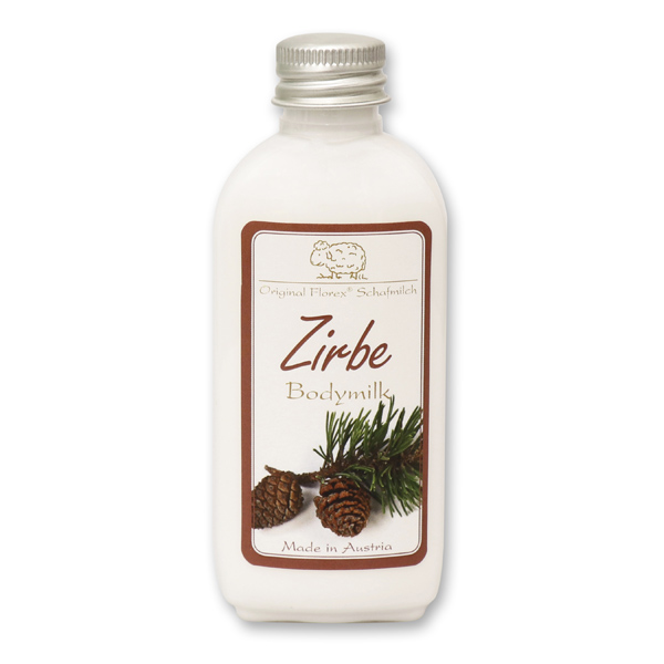 Bodymilk with organic sheep milk 75ml, Swiss Pine 