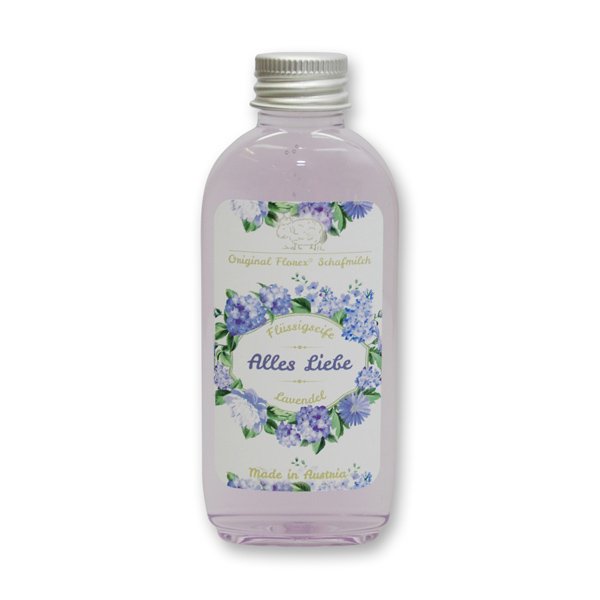 Flüssigseife mit Schafmilch 75ml "Alles Liebe", Lavendel 