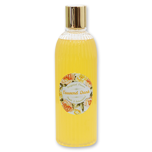 Shower- & foam bath with sheep milk 330ml "Tausend Dank", Orange 